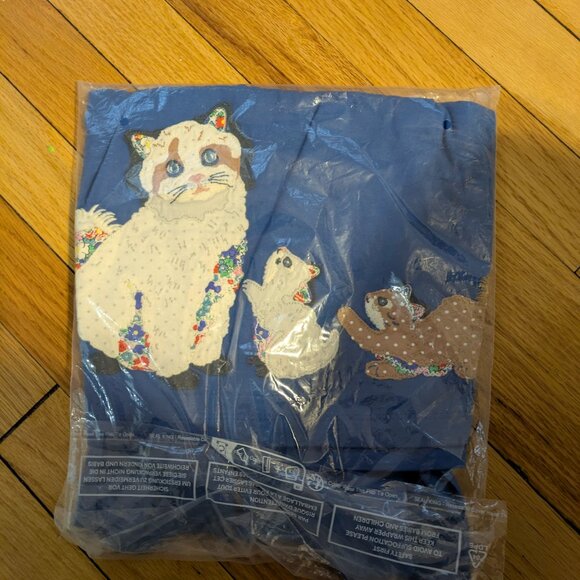 NWT Mini Boden Frill Sleeve Appliqué Dress - Picture 3 of 4